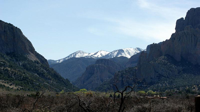 Winter View of Cave Creek Canyon